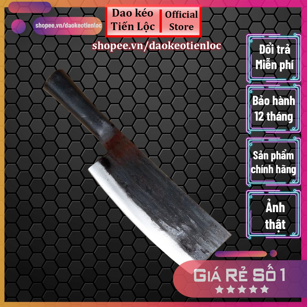 Dao chặt xương ống dao chặt thịt gà thép nhíp ô tô