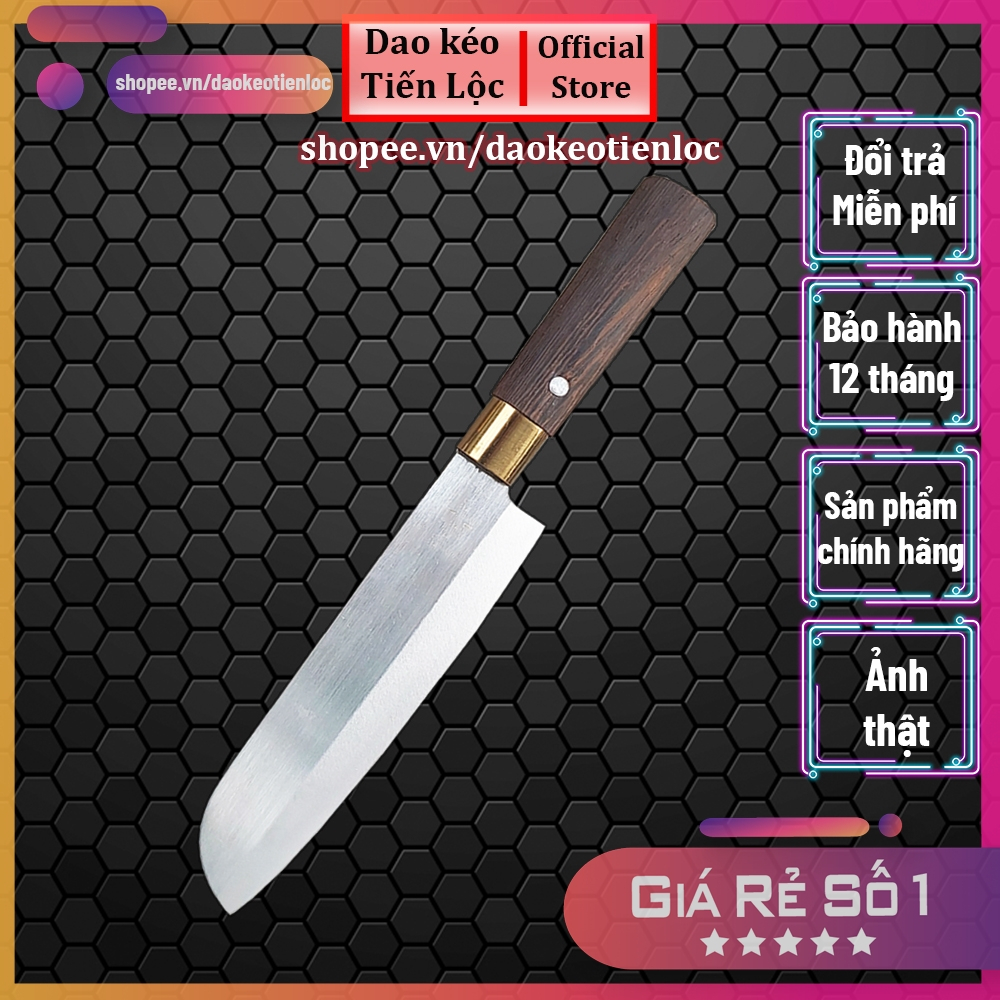 Dao thái thịt nhà bếp dao thép không gỉ - Bảo hành 12 tháng