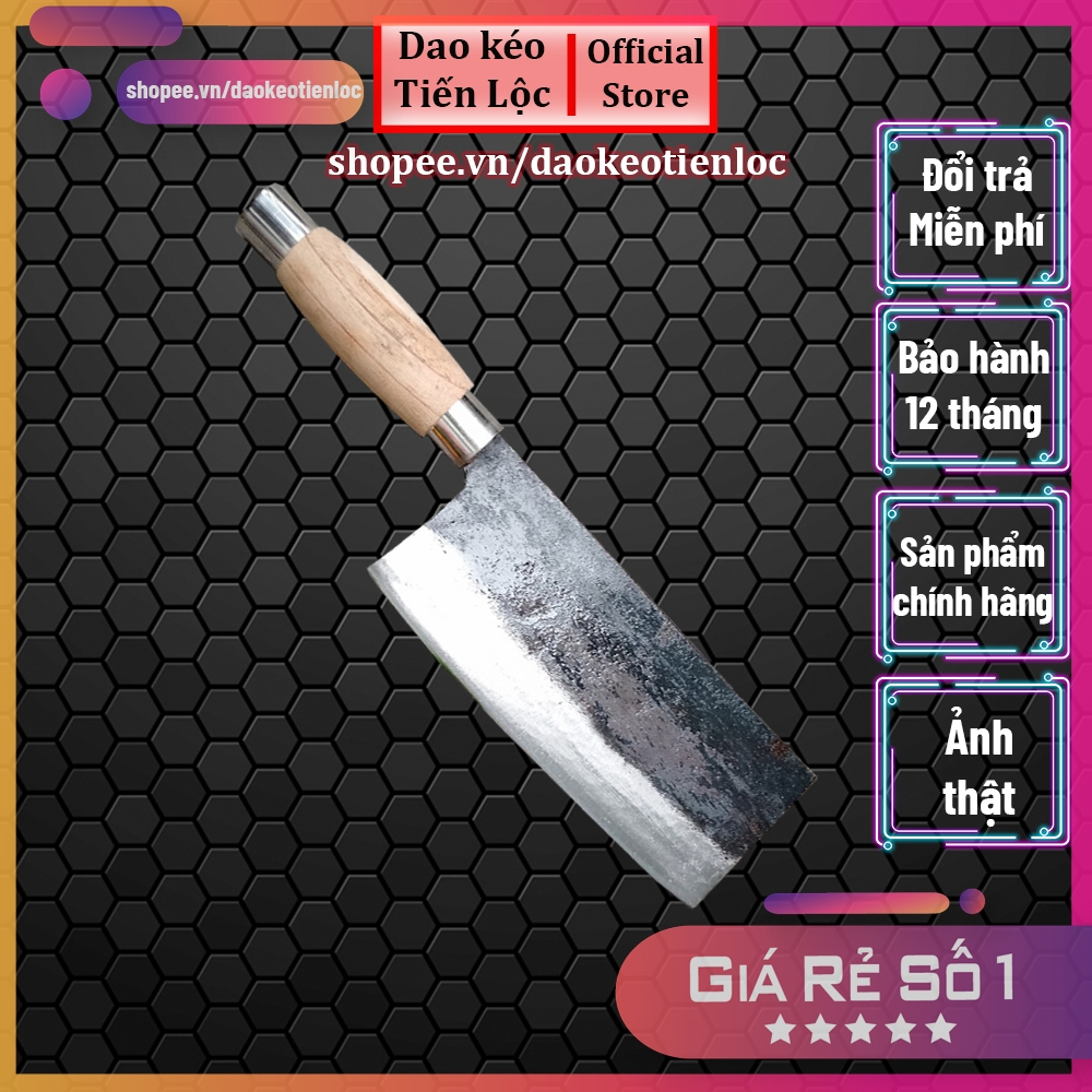 Dao chặt xương ống dao chặt thịt gà thép nhíp ô tô