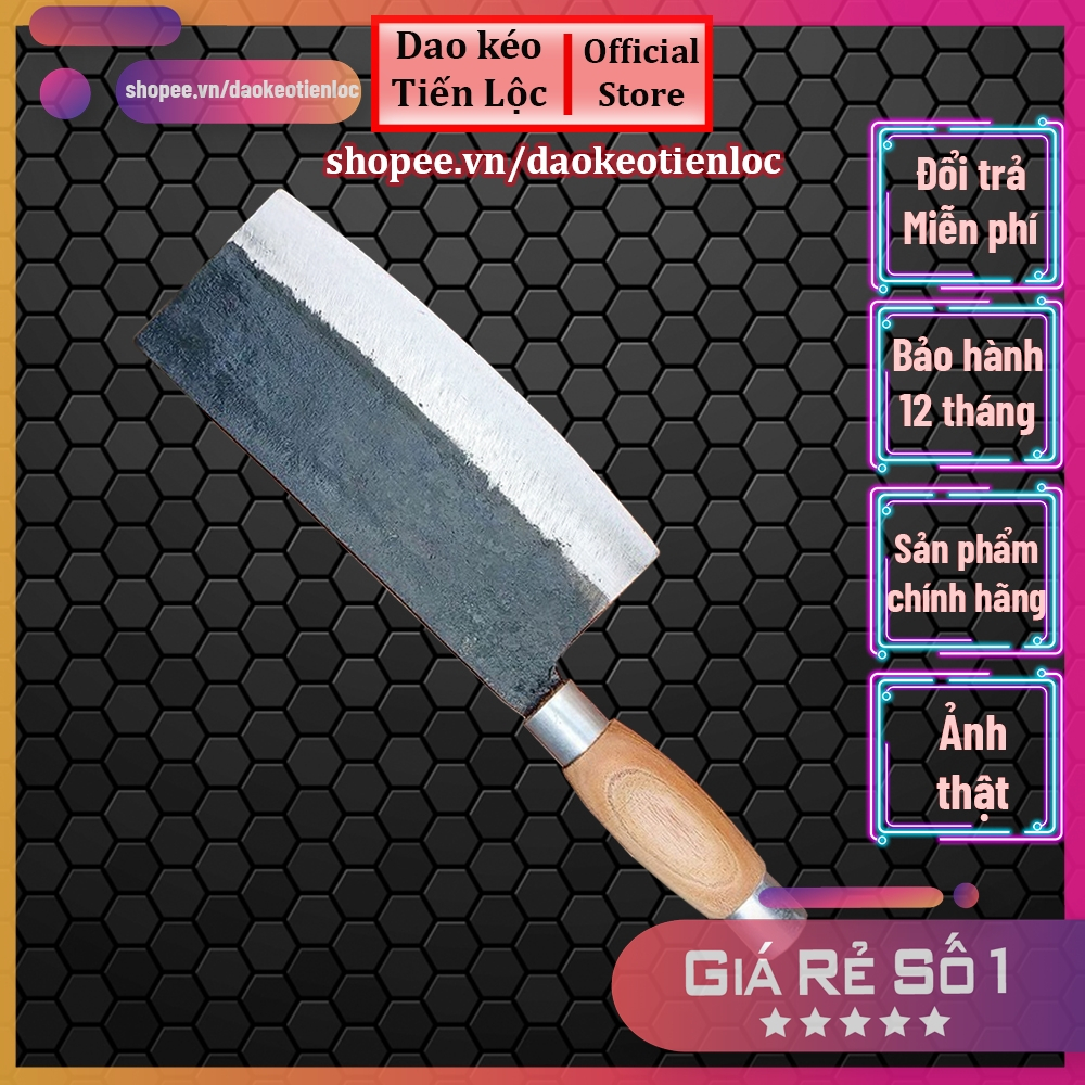 Dao chặt xương ống dao chặt thịt gà thép nhíp ô tô