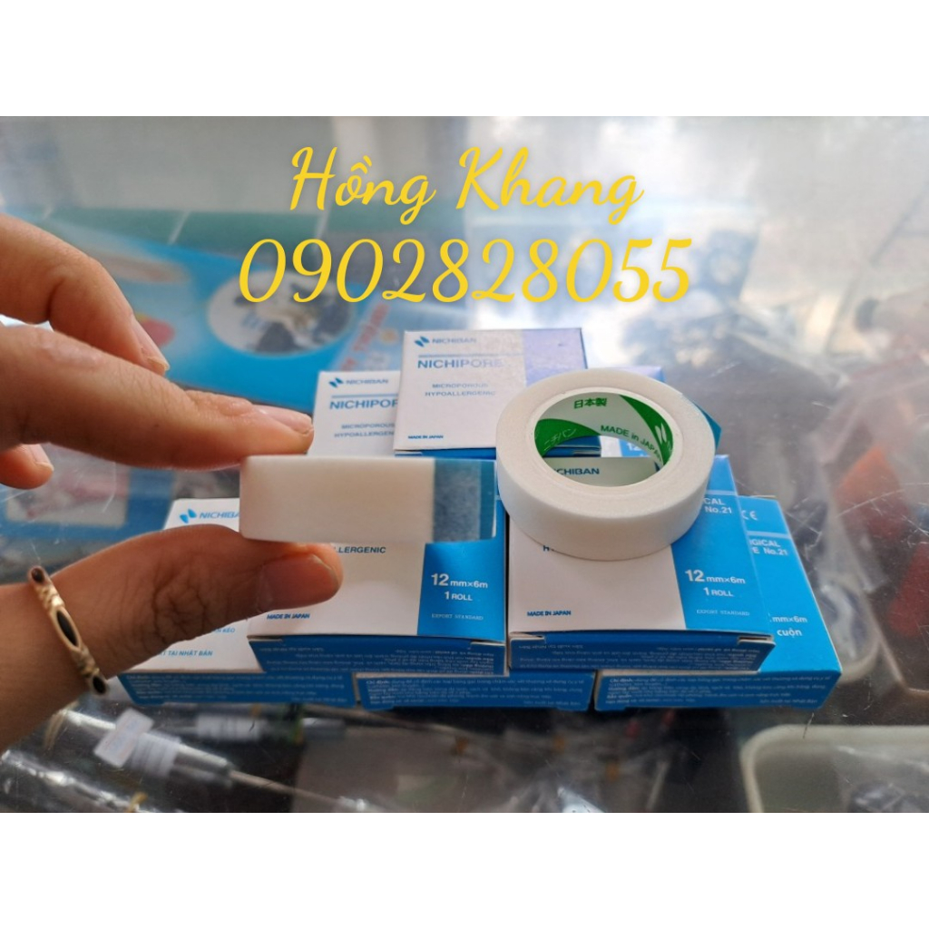 Băng keo Y Tế Nhật Bản Nichipore 12mm*6m