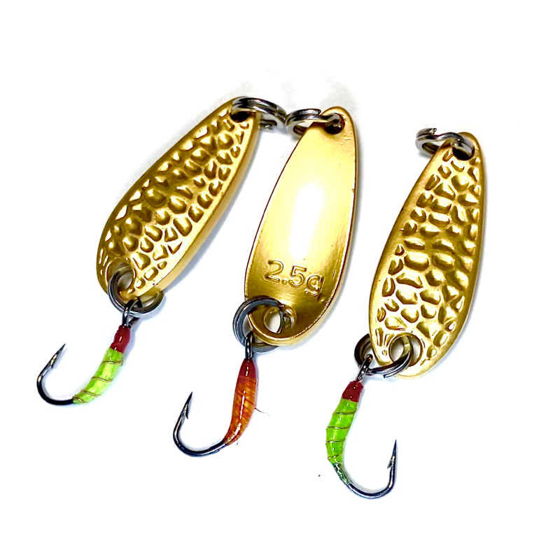 Thìa vàng - spoon câu suối - cá mương, rô, chày….