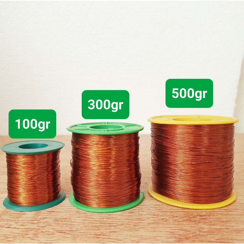 Dây Đồng Quấn Biến Áp, Quấn Motor, động cơ ( 100g )