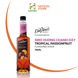 Siro Hương Chanh Dây / Tropical Passionfruit Syrup - DaVinci Gourmet