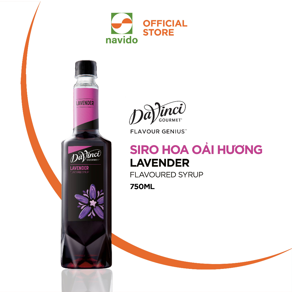 Siro Hương Hoa Oải Hương / Lavender Syrup - DaVinci Gourmet