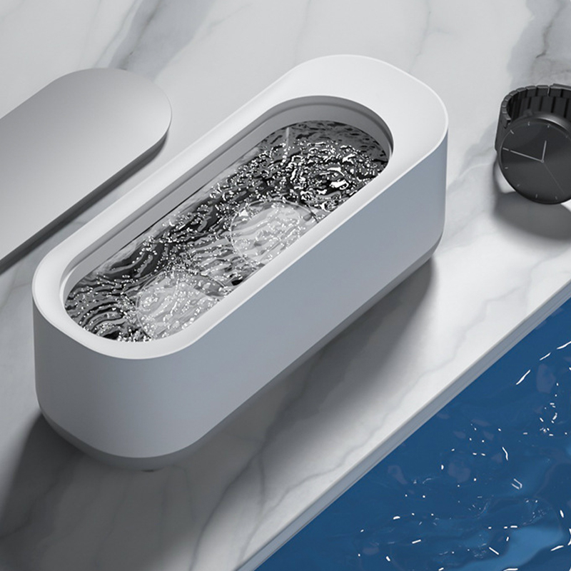 Máy làm sạch siêu âm Máy làm sạch rung tần số cao 45000Hz làm sạch trang sức kính đồng hồ làm sạch nhẫn nhỏ