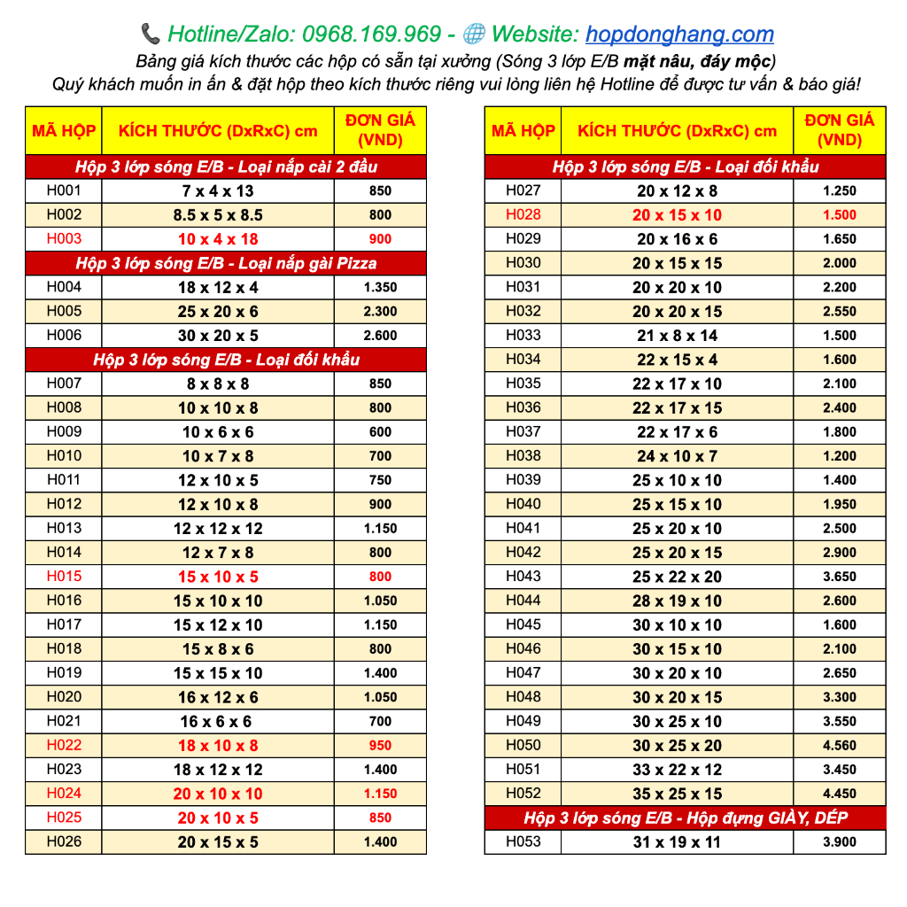 18x10x8 Combo 100 Hộp Carton Đóng Hàng Hộp Ship COD 3 Lớp sóng E Mặt Nâu