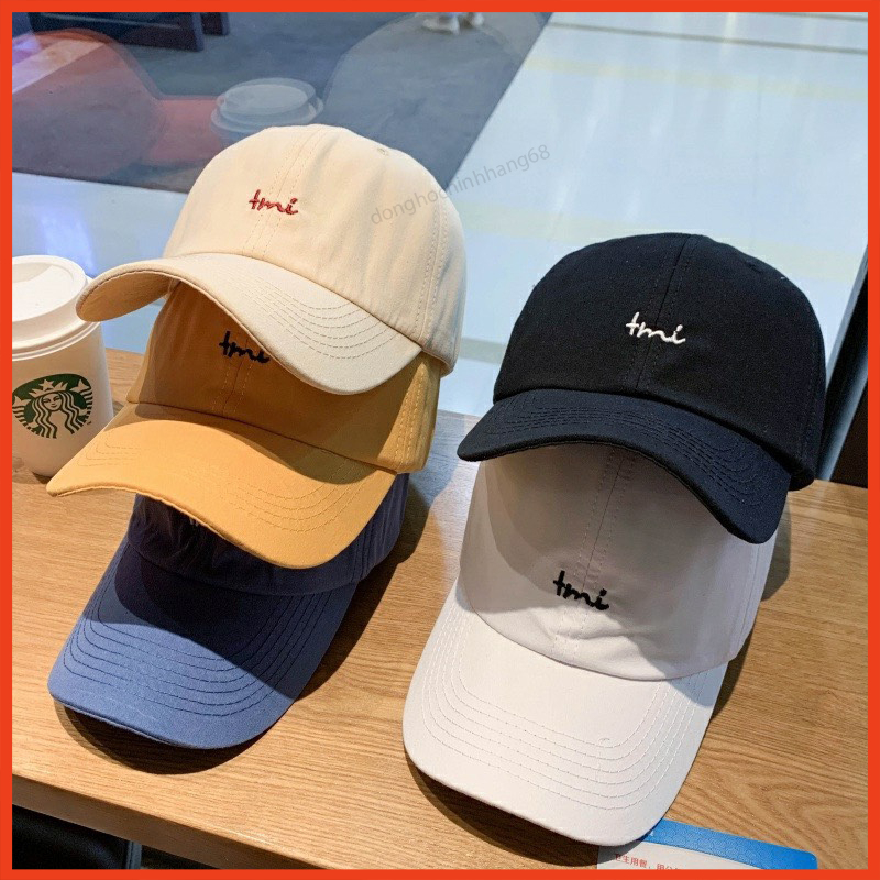 Mũ Lưỡi Trai Nam Nữ Nhiều Họa Tiết Thêu Chữ, Phong Cách Cá Tính Form Unisex Nam Nữ