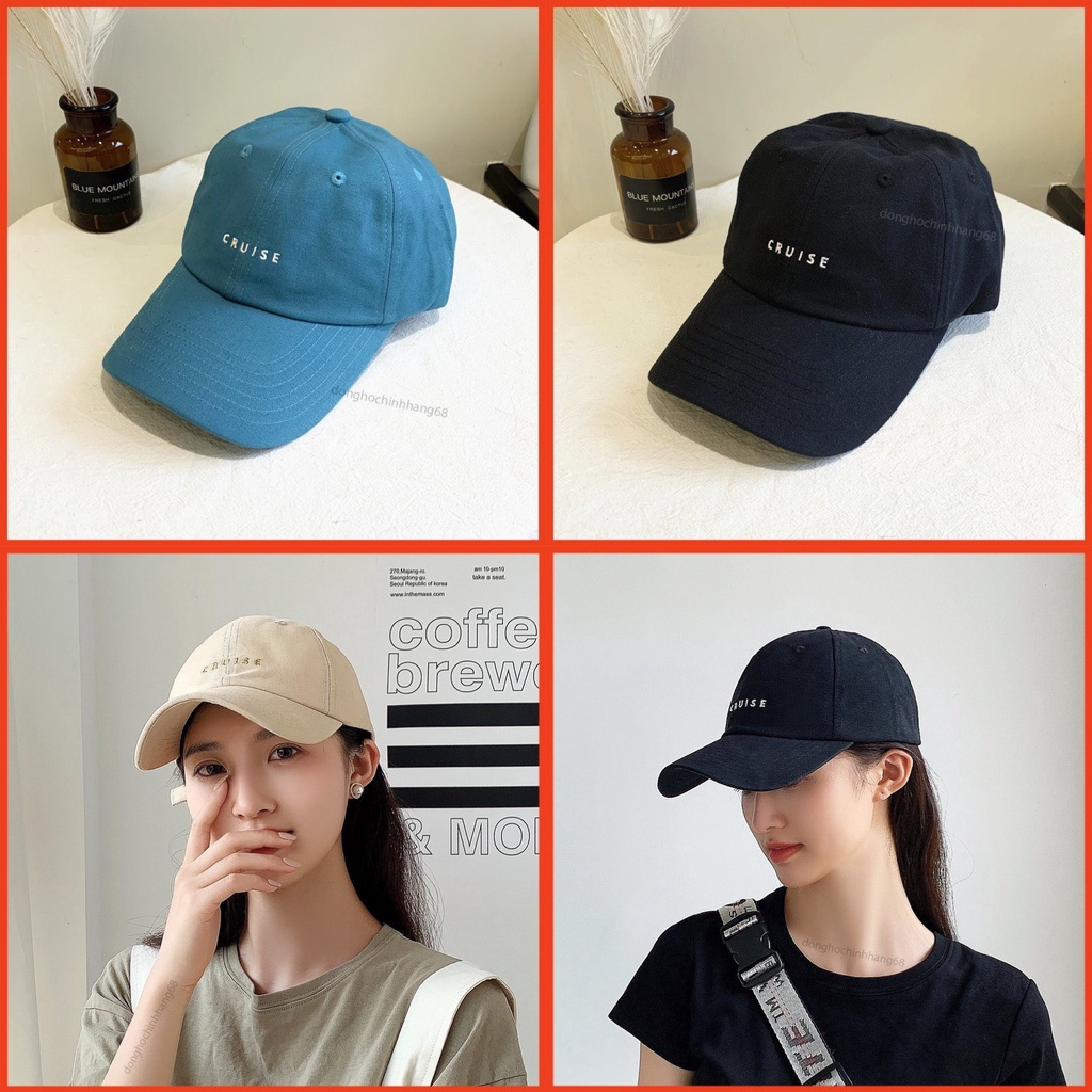 Mũ Lưỡi Trai Nam Nữ Nhiều Họa Tiết Thêu Chữ, Phong Cách Cá Tính Form Unisex Nam Nữ