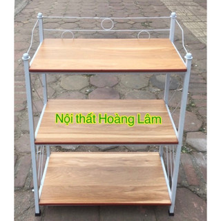 Kệ sách sắt đa năng 3 tầng dài 60cm ( HOẢ TỐC 1 GIỜ)