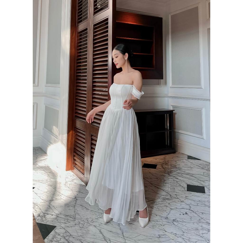 ĐẦM CORSET DẬP LY