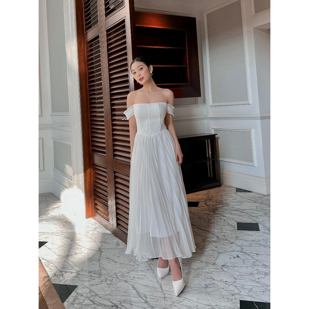 ĐẦM CORSET DẬP LY