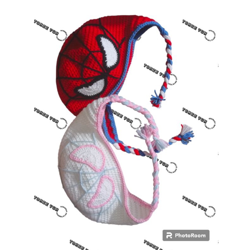 Mũ len người nhện handmade by TOMIEYUN/Mayday beanie/spiderman crochet beanie