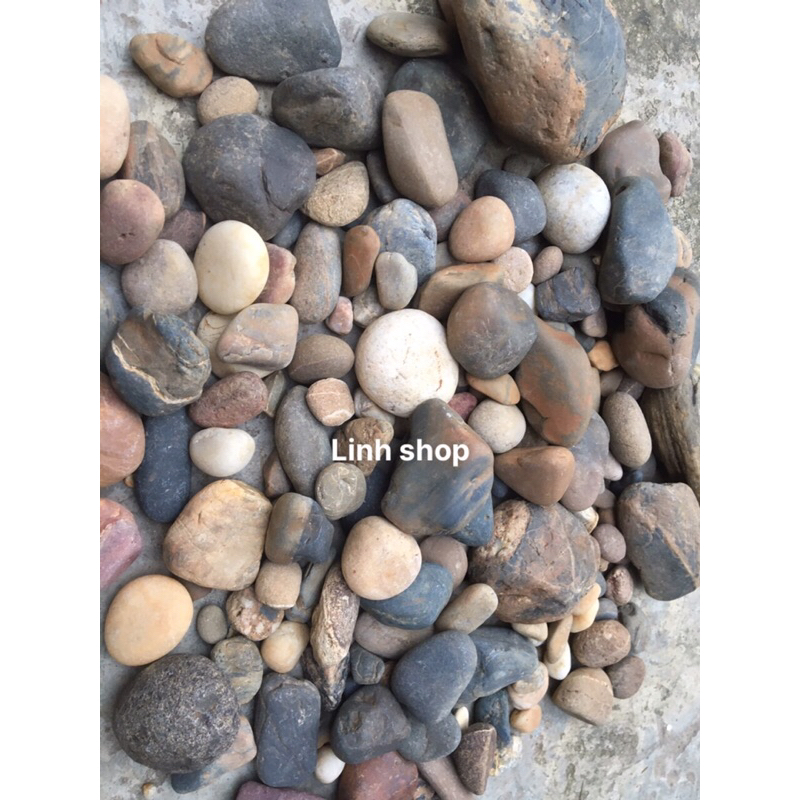 Đá cuội, 10kg loại tuyển đẹp
