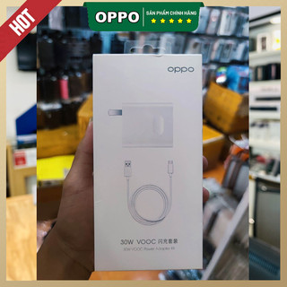 Bộ Sạc OPPO 30W Type C Super Vooc Siêu Nhanh Chính Hãng Dùng Cho Find X2 Pro, Realme, Reno Ace