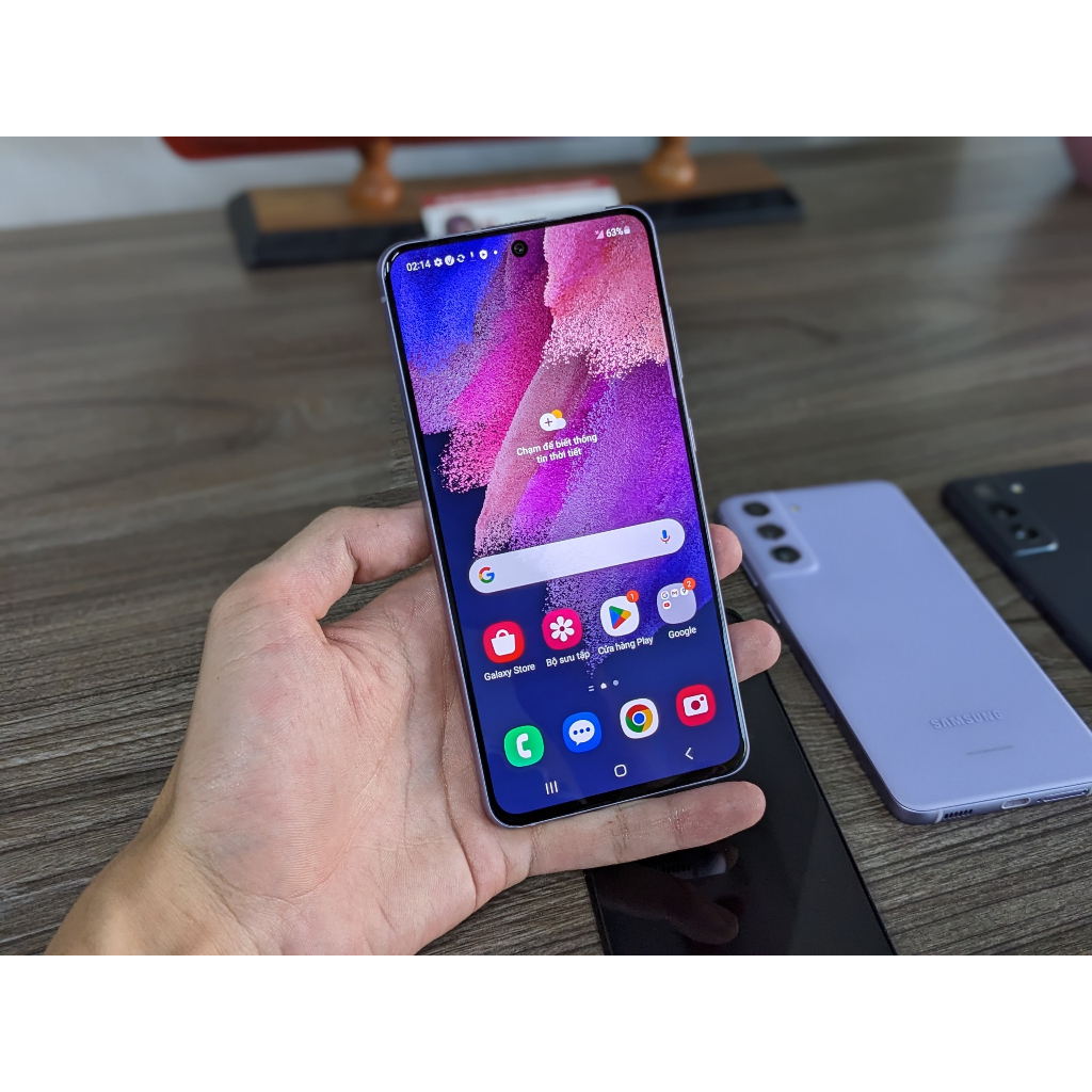 Điện thoại Samsung Galaxy S21 FE 5G LikeNew || Chip Snapdragon 888, 6/128gb, hỗ trợ 5G | mua hàng tại Playmobil