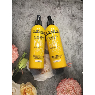 Sữa / Xịt nước dưỡng tóc Lavox Collagen 280ml  suôn mềm 😘 🍔 nuôi dưỡng tóc khỏe, cải thiện, phục hồi🌻