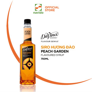 Siro Hương Đào / Peach Garden Syrup - DaVinci Gourmet