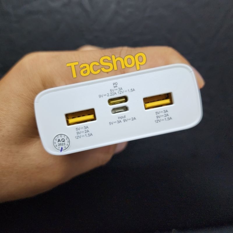 Pin sạc dự phòng Pisen Quick TS-298 21000mAh hỗ trợ sạc nhanh 20W Chính Hãng