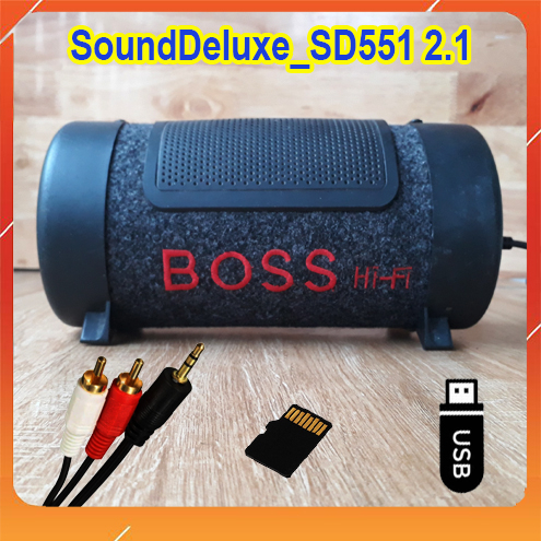 Loa BOSS HI FI BASS POWER AMP – đọc thẻ nhớ, usb