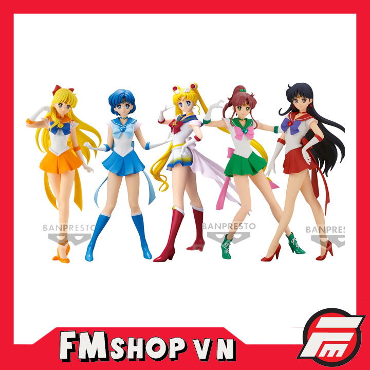 (CÓ SẴN) MÔ HÌNH NHÂN VẬT ANIME THỦY THỦ MẶT TRĂNG BANPRESTO SAILOR MOON GLITTER & GLAMOURS SUPER SAILOR