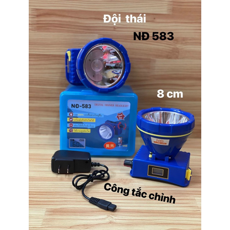 ĐÈN PIN ĐỘI ĐẦU LED HÀNG THÁI SIÊU SÁNG CHIẾU XA T18, T16, T20, T11 CHUYÊN CHO THỢ LẶN - LẶN NƯỚC SÂU 50M