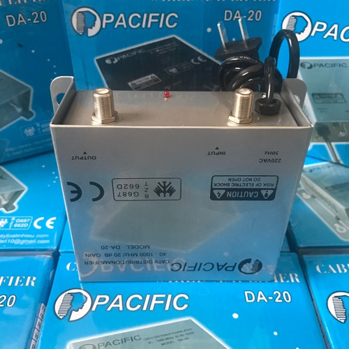 Bộ Khuếch Đại Truyền Hình Cáp Pacific - Hàng Chính Hãng Đẩy Tín Cáp Cực Tốt