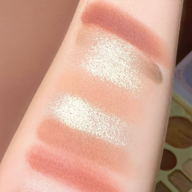 Bảng makeup kit Thiên Thần CALLCALL LING phấn mắt má hồng bắt sáng đa năng