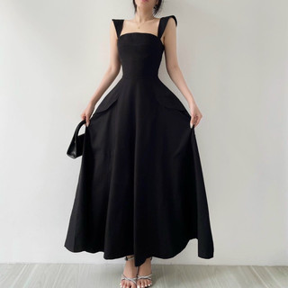 MS29(S/M Hàng Sẵn Tại Kho: Đầm xoè TKQC Tay Cánh Tiên Hở Lưng Sang Trọng,Kiểu Dáng HQ.