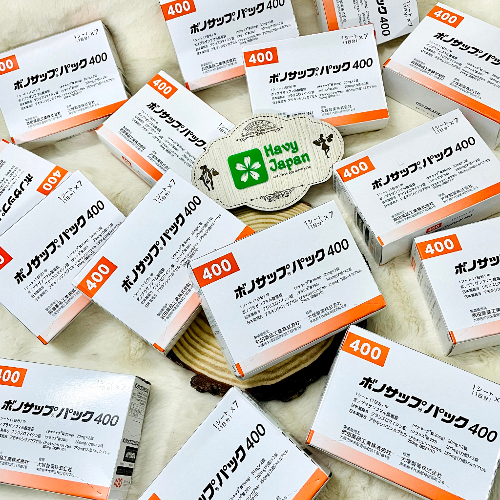 Viên Uống Lansup Hỗ Trợ Cải Thiện Vi Khuẩn HP Dạ Dày 400 10 Viên x 7 Vỉ Nhật Bản