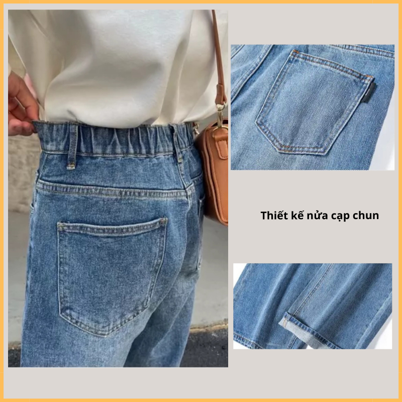 Quần jean dirt wash MÀU XANH 95