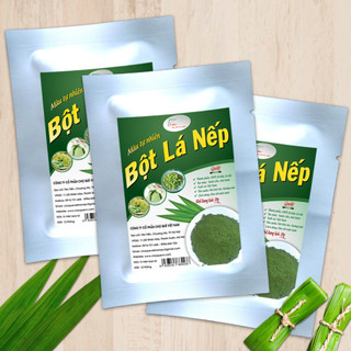 Bột lá dứa mùi thơm màu xanh 10g, 20g, 50g nguyên chất 100% sấy lạnh hữu cơ từ lá nếp lá dứa lá thơm