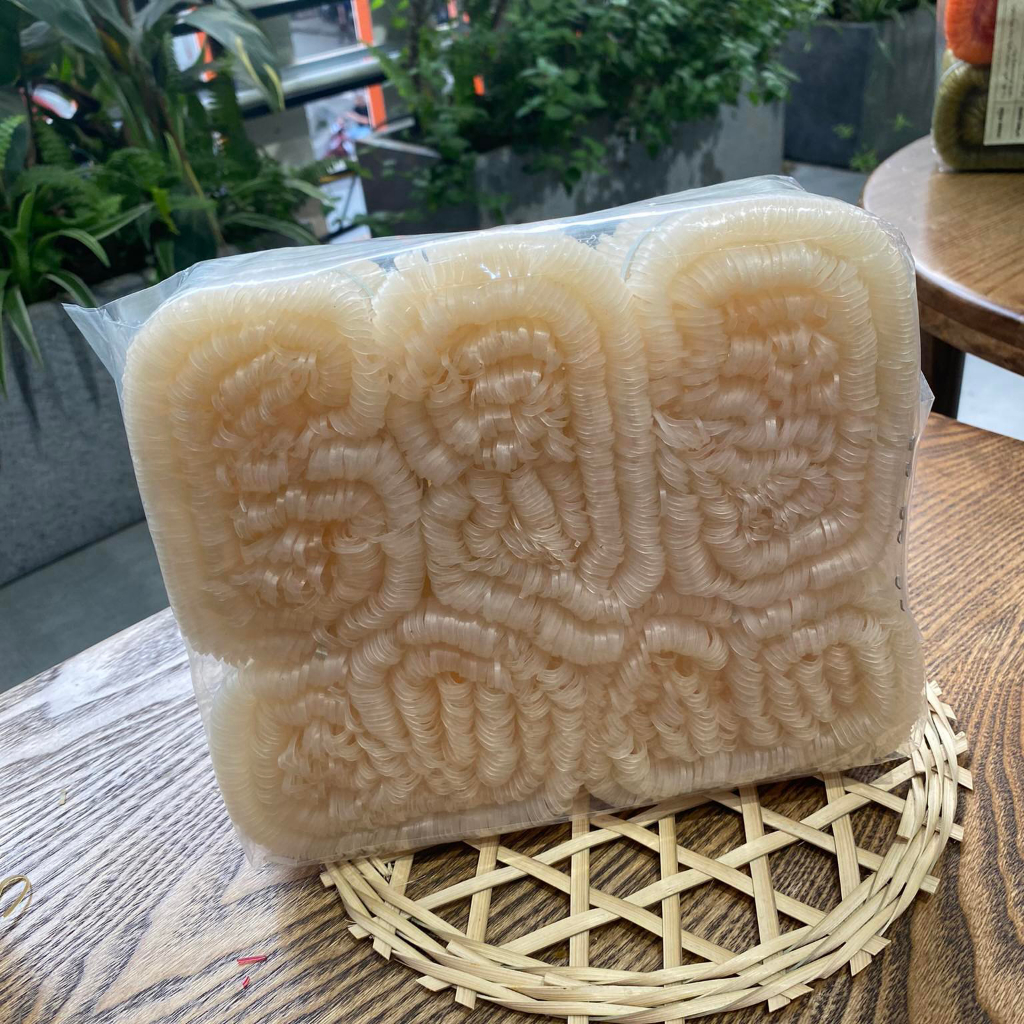 Mỳ chũ trắng túi 1kg đặc sản Bắc Giang thơm dẻo dai dành cho người giảm cân ăn kiêng