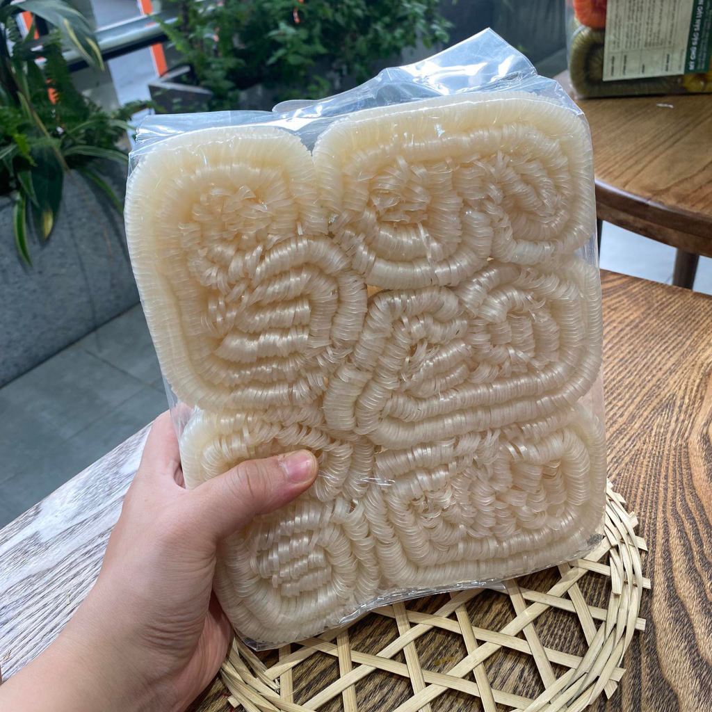 Mỳ chũ trắng túi 1kg đặc sản Bắc Giang thơm dẻo dai dành cho người giảm cân ăn kiêng