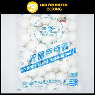 Quả Bóng Bàn Tập Luyện Double Fish V40+, 0 sao - Bịch 100 Quả, Lẻ 10, 50 Quả - Lừu Thị Duyên Boxing