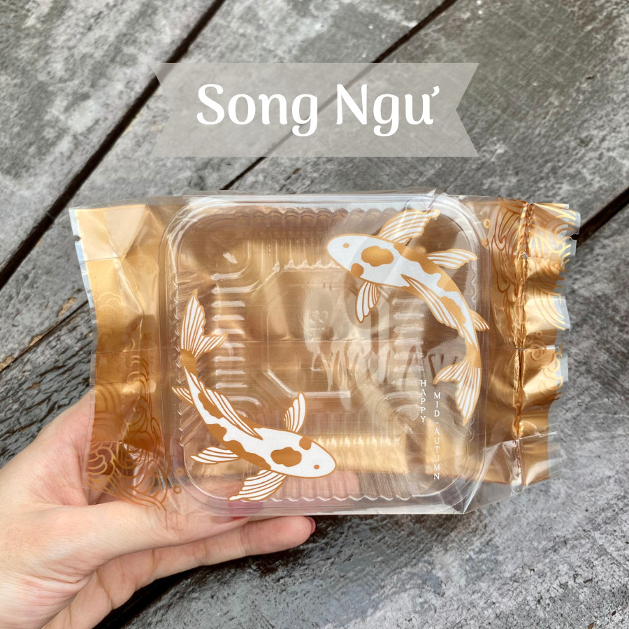 100 Túi Trung Thu Hàn Miệng Đựng Bánh 150gr ~ 200gr (Túi 10)