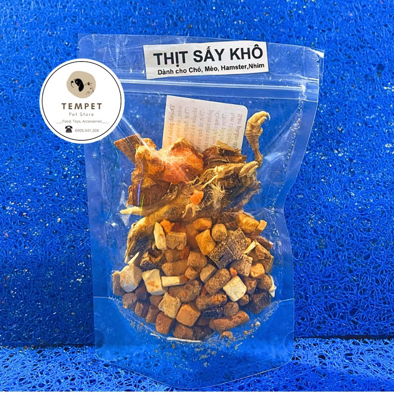 Thịt sấy khô cho Chó, Mèo ,Hamster.