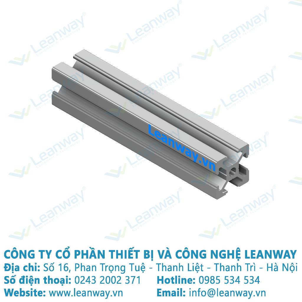 Nhôm định hình 20x20  - Miễn phí cắt theo kích thước yêu cầu.