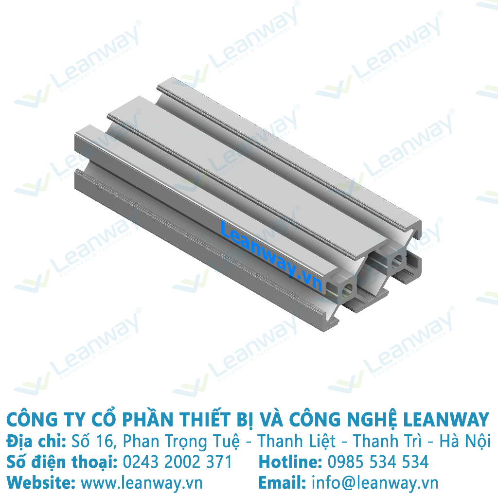 Nhôm định hình 20x40  - Miễn phí cắt theo kích thước yêu cầu.