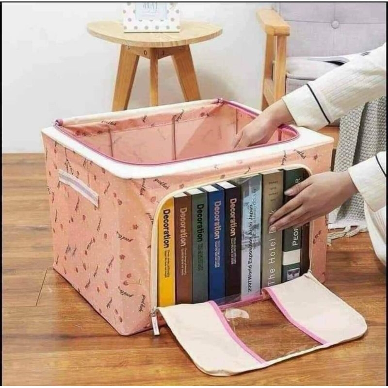 TÚI VÃI KHUNG SẮT ĐỰNG QUẦN ÁO