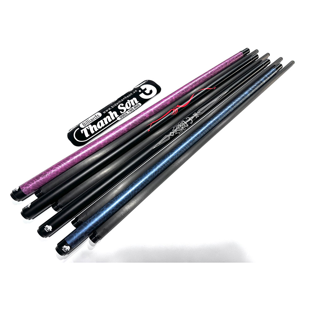 COMBO CƠ BIDA LỖ FULL CARBON – NGỌN RHINO