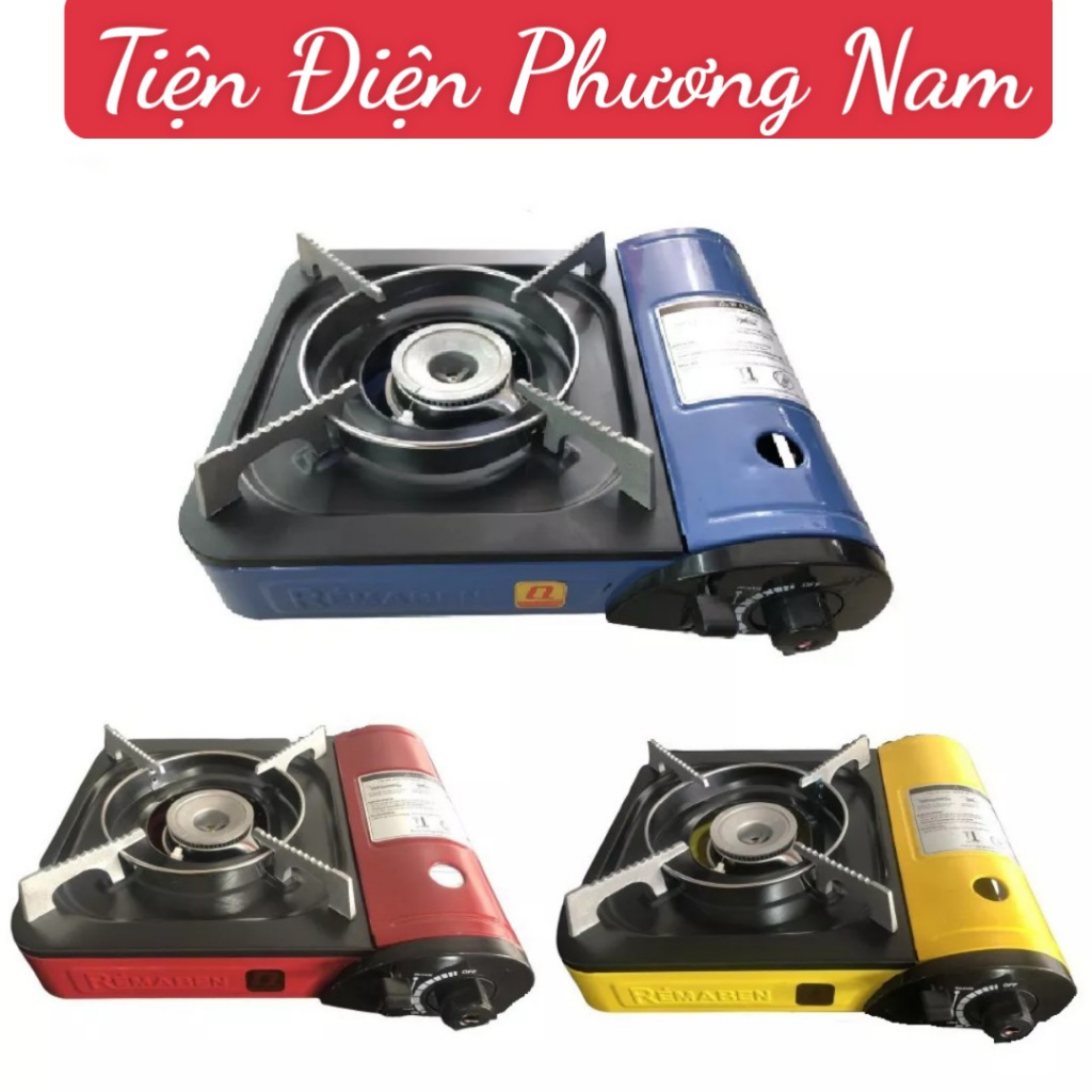 Bếp gas du lịch Remaben sơn