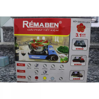 Bếp gas du lịch Remaben sơn