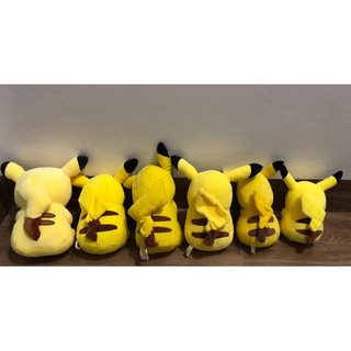 Gấu bông Pikachu cười size trung pokemon