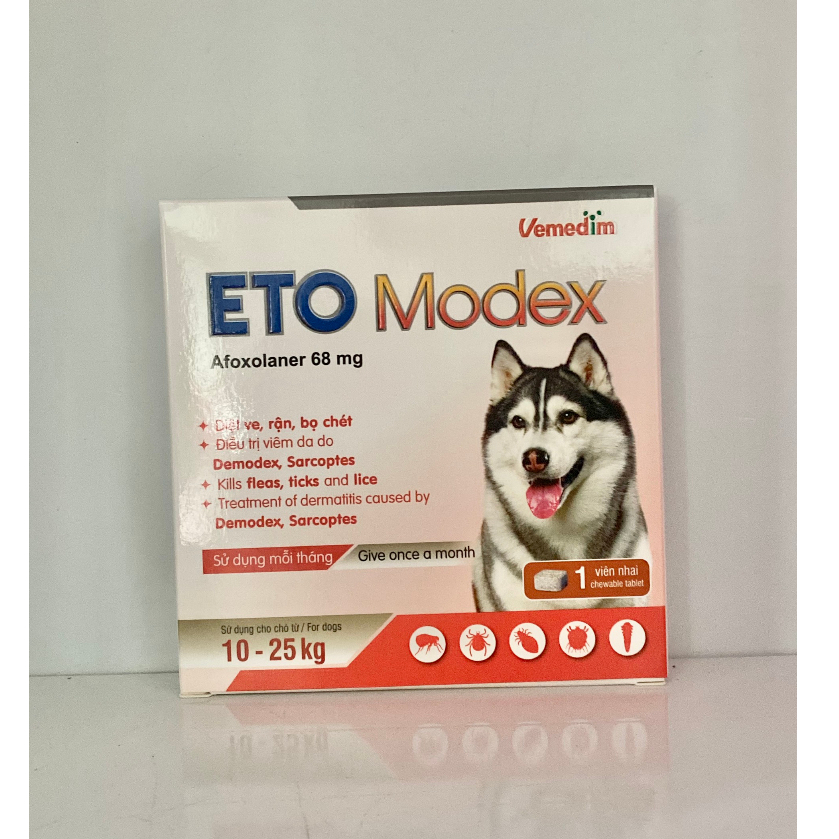 ETO Modex hộp 1 viên Nhai cho Chó