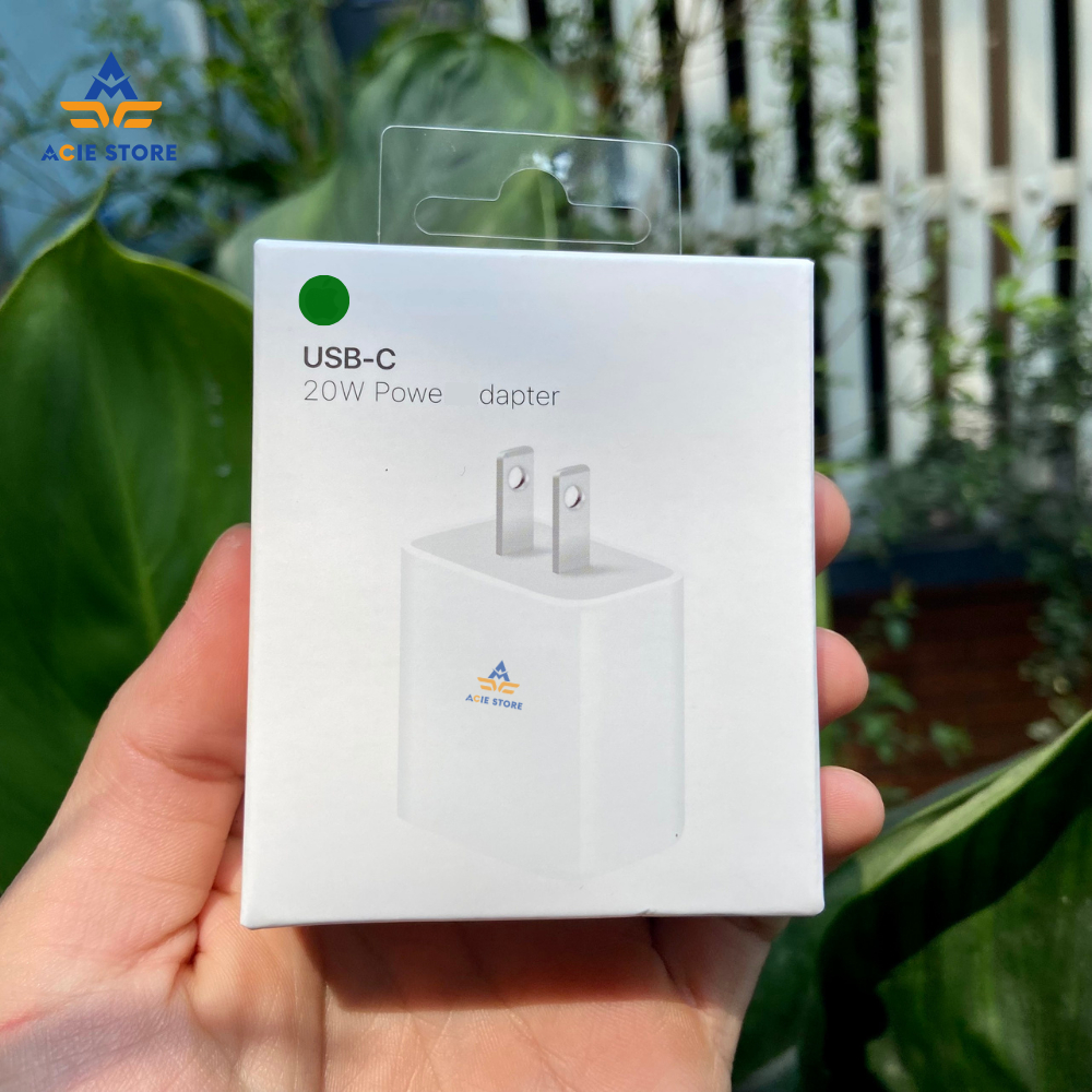 [Mã ICBFRI300 giảm 10% đơn 249K] Củ Sạc Nhanh PD 20w Chân Dẹt Chính Hãng ACIE STORE Bảo Hành 1 Năm | BigBuy360 - bigbuy360.vn