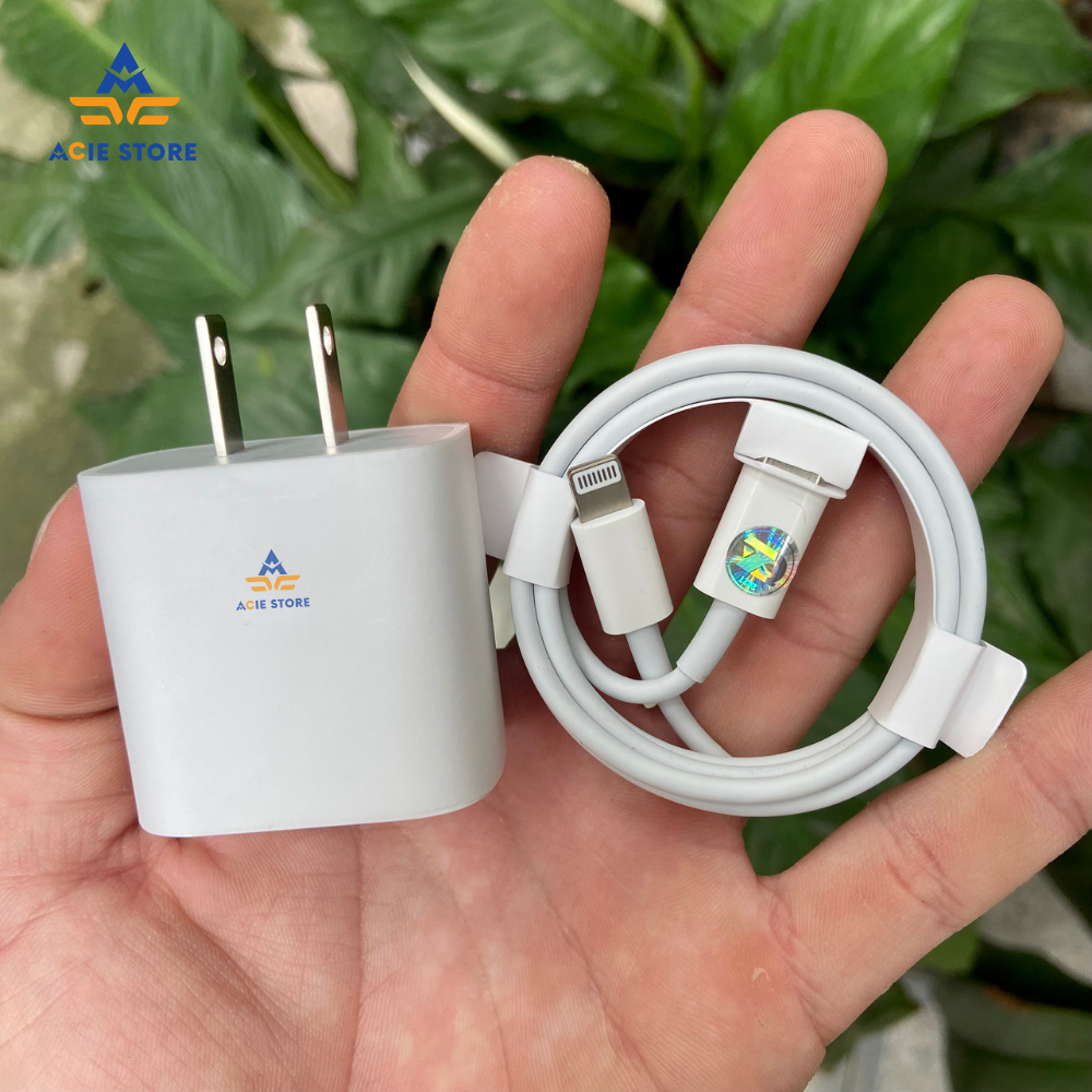 [Mã ICBFRI15 giảm 10% đơn 0đ] Bộ Củ Dây Cáp Sạc Nhanh PD 20W ACIE STORE An Toàn, Ổn Định | BigBuy360 - bigbuy360.vn