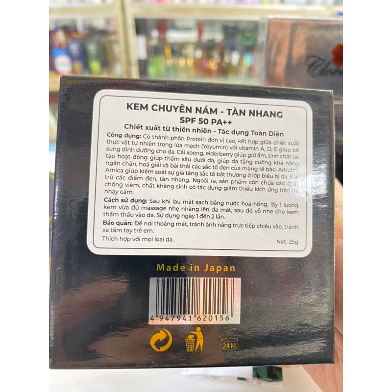 Kem chuyên nam ,tan nhang, tai tạo tai sinh gia CLOVER   xuất xứ từ Nhật Bản