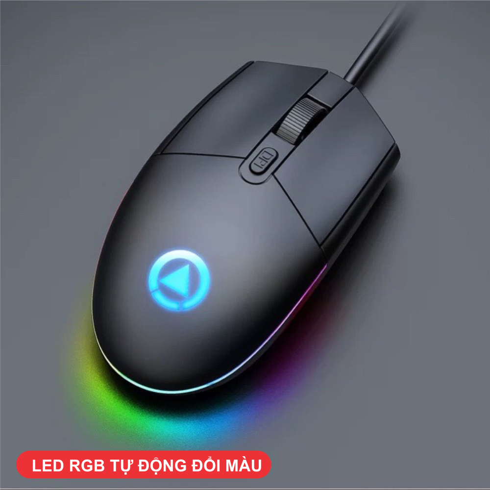 Chuột máy tính gaming G3SE  có dây Led RGB 7 màu điều chỉnh DPI chơi game văn phòng HÀNG CHÍNH HÃNG