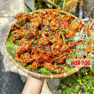 Da gà chiên giòn sốt bơ tỏi lon 250gram